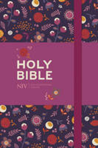 Picture of NIV Pocket Floral Notebook Bible: New International Version