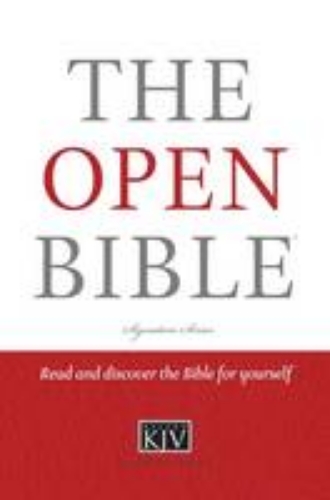 Picture of Kjv Open Bible