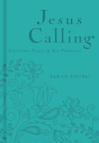 Picture of Jesus Calling, Teal Leathersoft, With Scripture References: Enjoying Peace In His Presence (a 365-day Devotional)