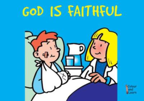 Picture of GOD IS FAITHFUL    (COLOURING BOOK)