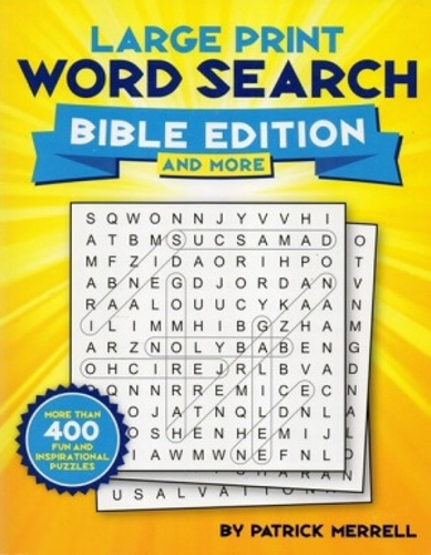 Picture of Large Print Word Search Book