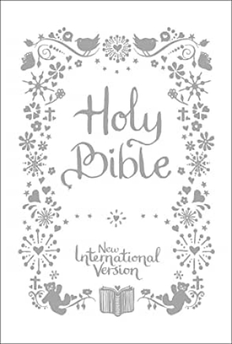 Picture of Niv Tiny White Christening Bible