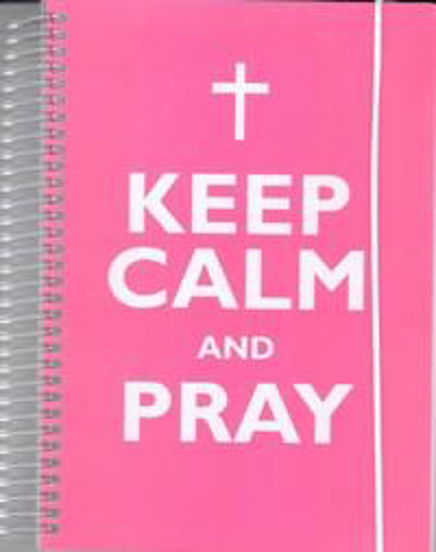 Picture of Keep Calm And Pray Notebook