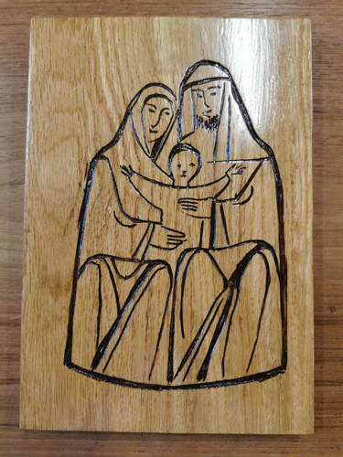 Picture of large holy family