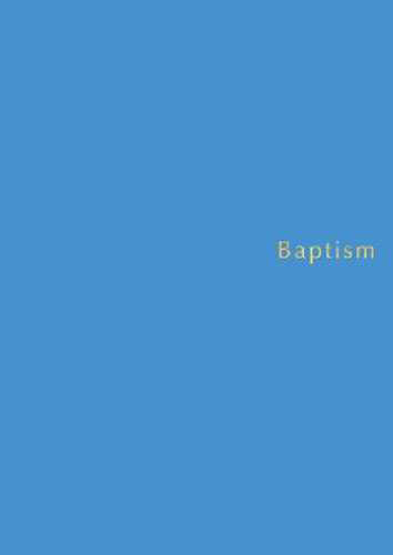 Picture of Baptism Register