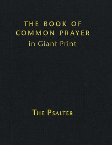 Picture of Book Of Common Prayer Giant Print, Cp800: Volume 3, The Psalter