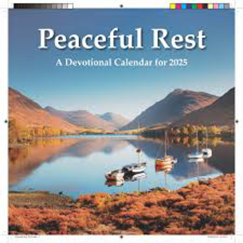 Picture of peaceful rest devotional calendar 2025