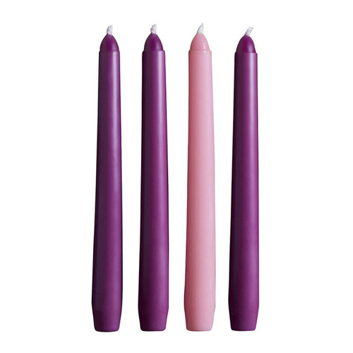 Picture of Advent Candle Set 6in Taper