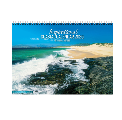 Picture of Inspirational Coastal Calendar 2025 With Bible Verses