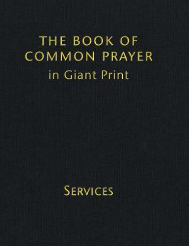 Picture of Book Of Common Prayer Giant Print, Cp800: Volume 1, Services