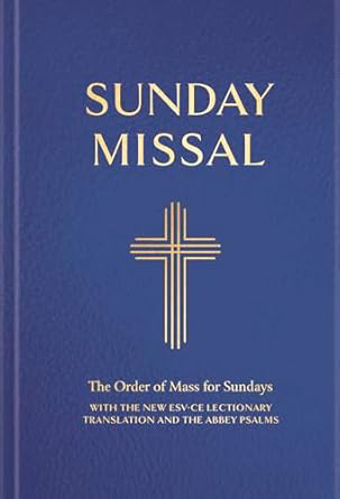 Picture of Sunday Missal: People's Edition (blue Binding): (new Esv Lectionary For Advent 2024)