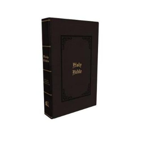 Picture of Kjv Holy Bible: Large Print Thinline, Black Leathersoft, Red Letter, Comfort Print: King James Version