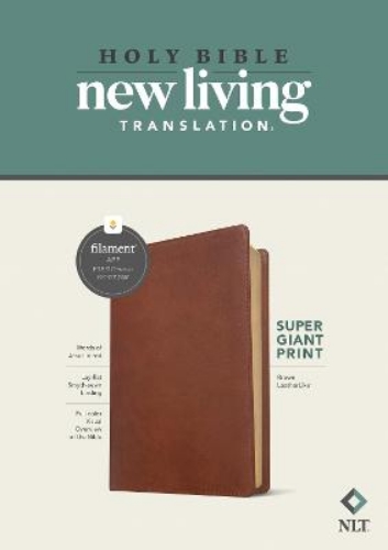Picture of NLT SUPER GIANT PRINT BIBLE, FILAMENT ENABLED EDITION